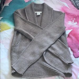 cute gray-brown cardigan